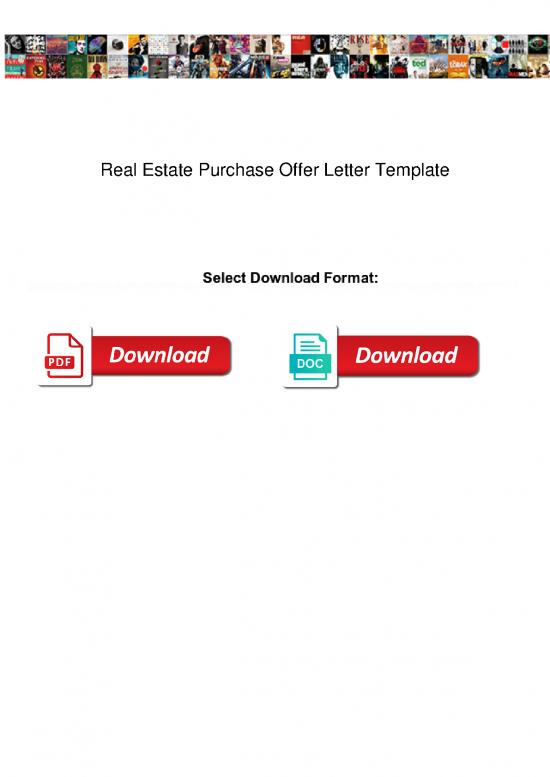 picture1_Letter Pdf 48444 | Real Estate Purchase Offer Letter Template