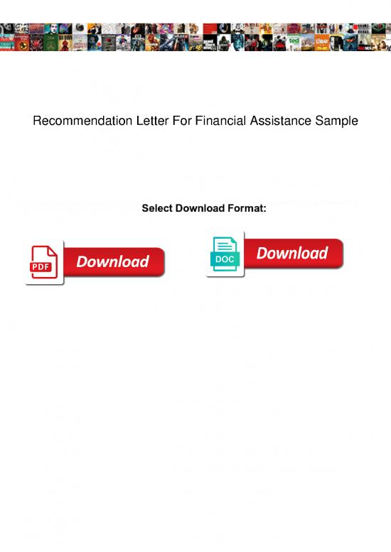 picture_Letter Pdf 47561 | Recommendation Letter For Financial Assistance Sample
