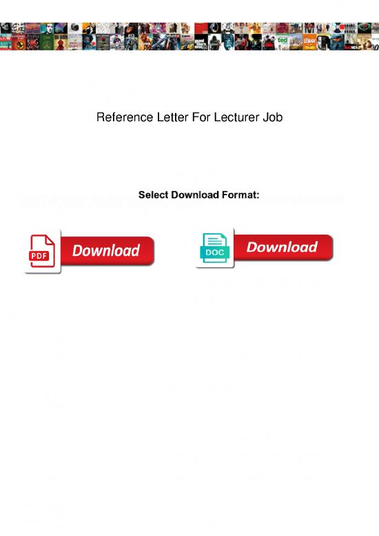 picture1_Letter Pdf 49269 | Reference Letter For Lecturer Job