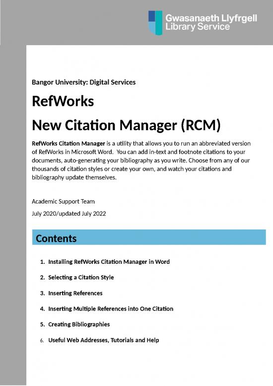 picture_Microsoft Word Citation Styles Download 47325 | Refworks Citation Manager Guide