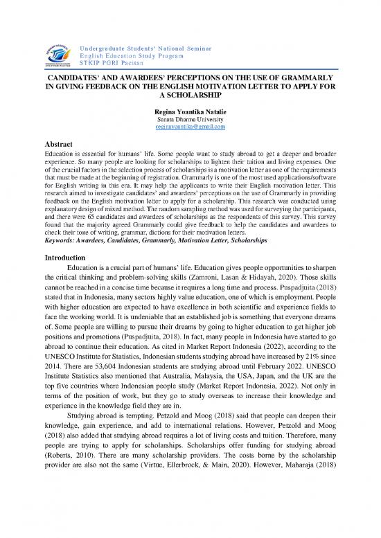 picture1_Scholarship Application Letter Sample Pdf 48111 | Regina Yoantika Candidates
