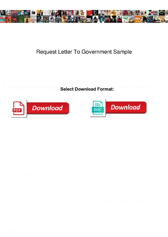 picture Letter Pdf 47714 | Request Letter To Government Sample