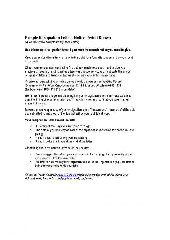 picture_Letter Pdf 49316 | Resignationletter Noticeknown