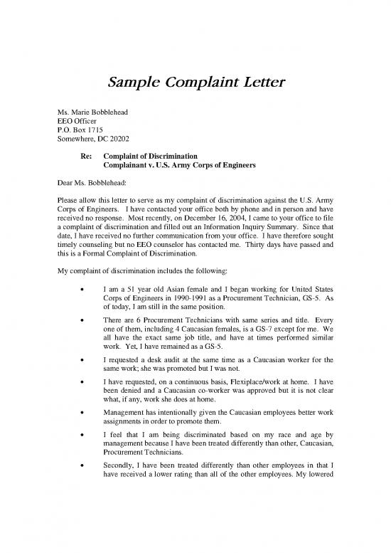 picture_Letter Pdf 49138 | Sample Complaint Letter