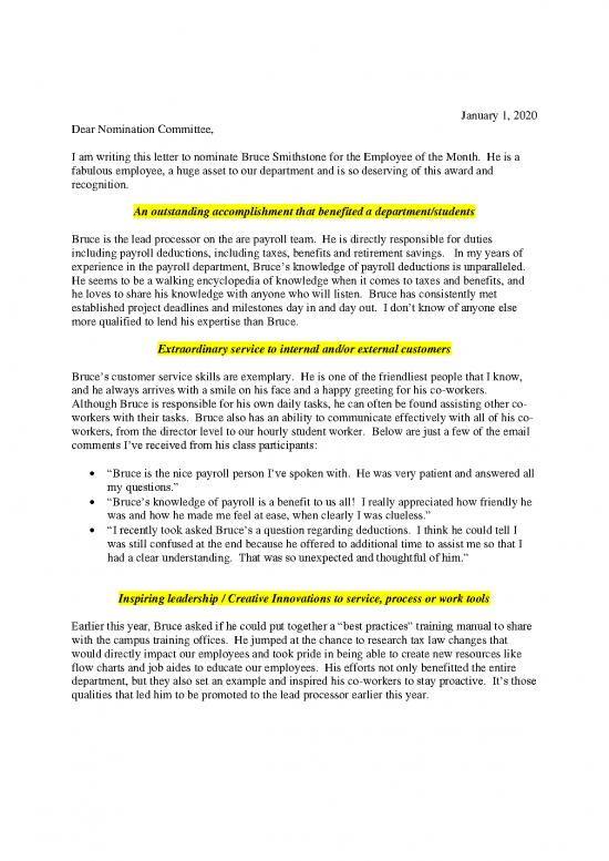 picture_Letter Pdf 48979 | Sample Eom Nomination Write Up