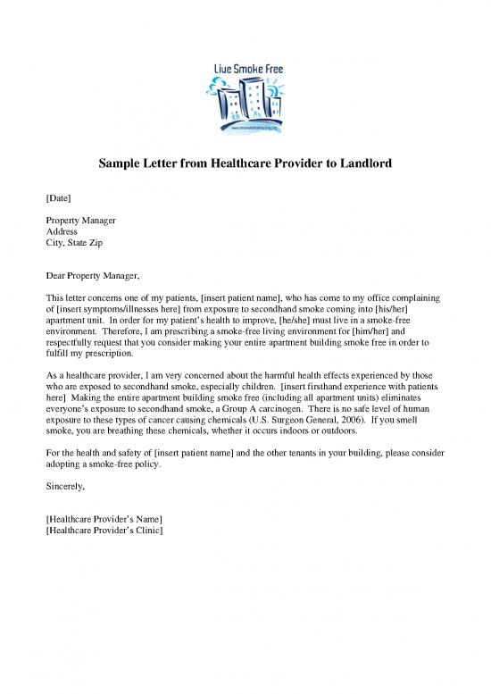 picture1_Letter Pdf 47987 | Sample Letter From Doctor To Landlord