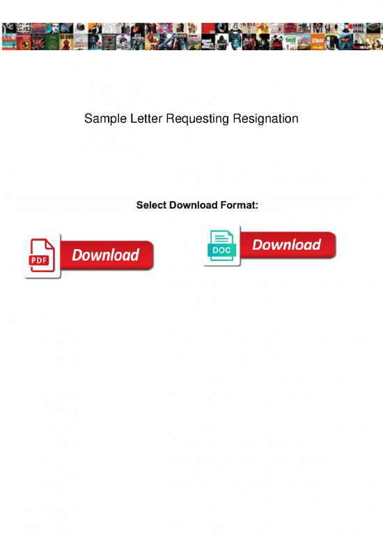 picture Letter Pdf 48137 | Sample Letter Requesting Resignation