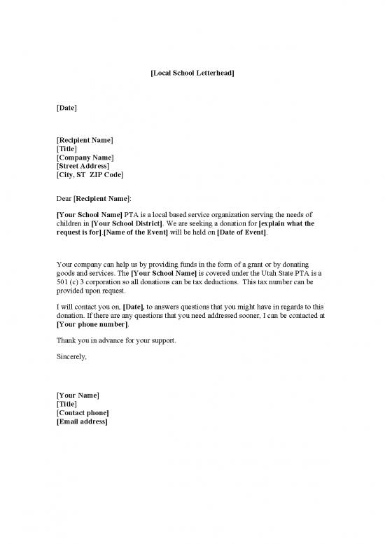picture1_Sample Local Donation Request Letter