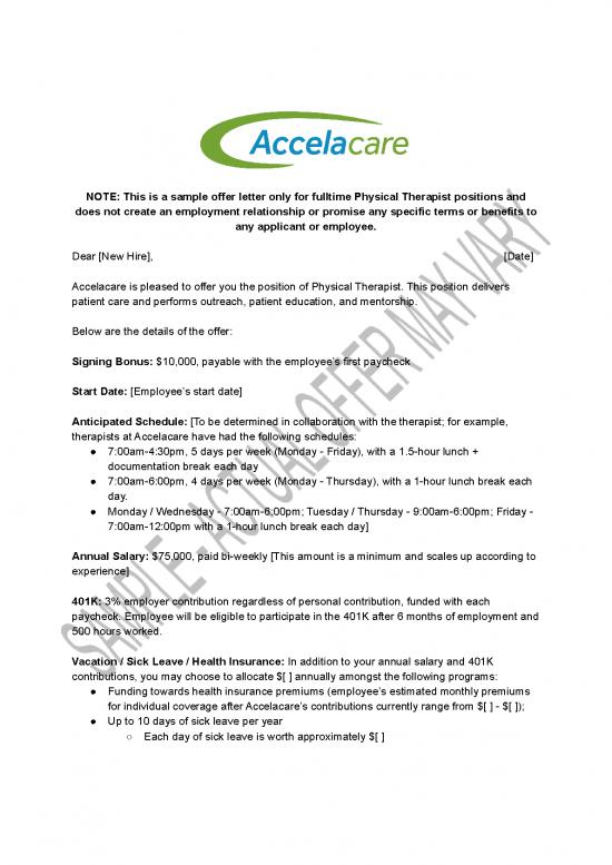 picture1_Letter Pdf 48360 | Sample Offer Letter For Physical Therapists