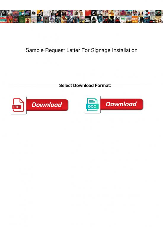 picture1_Letter Pdf 47564 | Sample Request Letter For Signage Installation