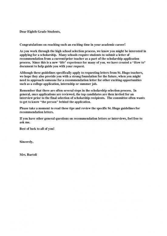picture Scholarship Application Letter Sample Pdf 49157 | Scholarship Application How To Request A Letter Of Recommendation