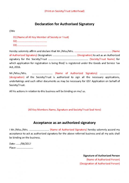 picture_Letterhead Format Pdf 48089 | Society Authorization Letter For Gst Enrollment
