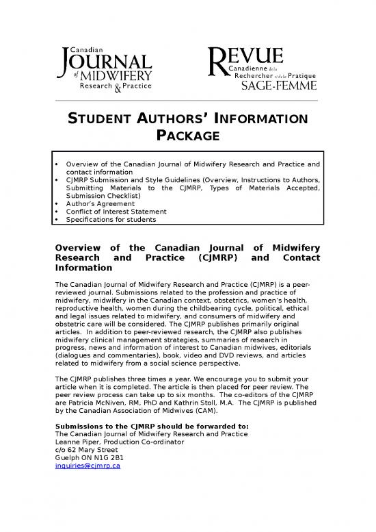 picture_Microsoft Word Checklist Template 47343 | Student Authors Information Package