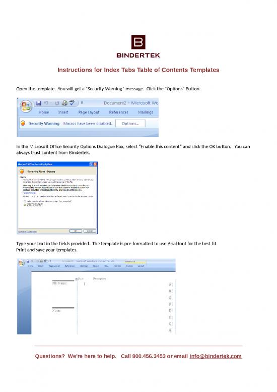 picture1_Table Of Contents Instructions