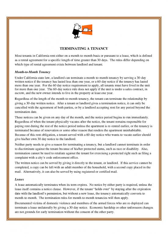 picture1_Lease Agreement Template 49106 | Terminating A Tenancy English