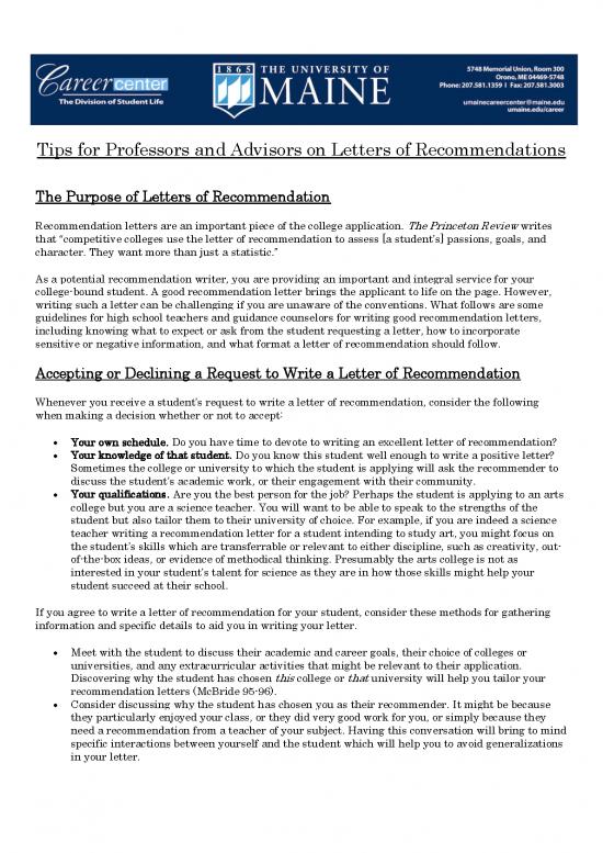 picture Letter Pdf 48277 | Tips For Professors And Advisors On Letters Of Recommendations