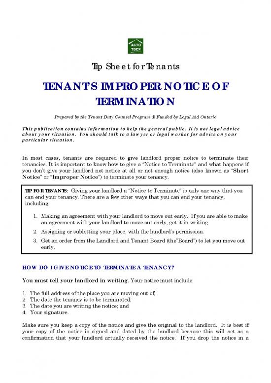 picture_Termination Agreement Template 48363 | Tipsheet Tenantsimpropernoticeoftermination 0107