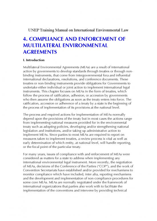 picture_Environmental Law Pdf 49430 | Unep Tm Ch 4 Compliance And Enforcement Of Multilateral Environmental Agreements