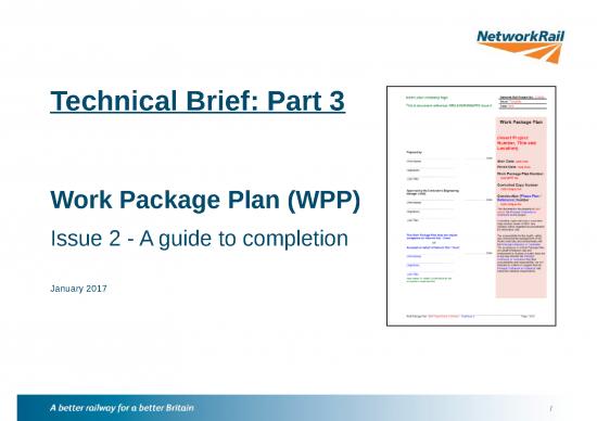 picture_Green Theme Powerpoint 46890 | Work Package Plan Iss 2 Guidance To Completion