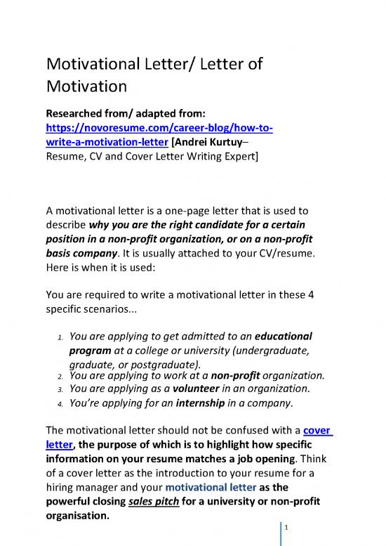 picture_Letter Pdf 48165 | Writing A Motivational Letter