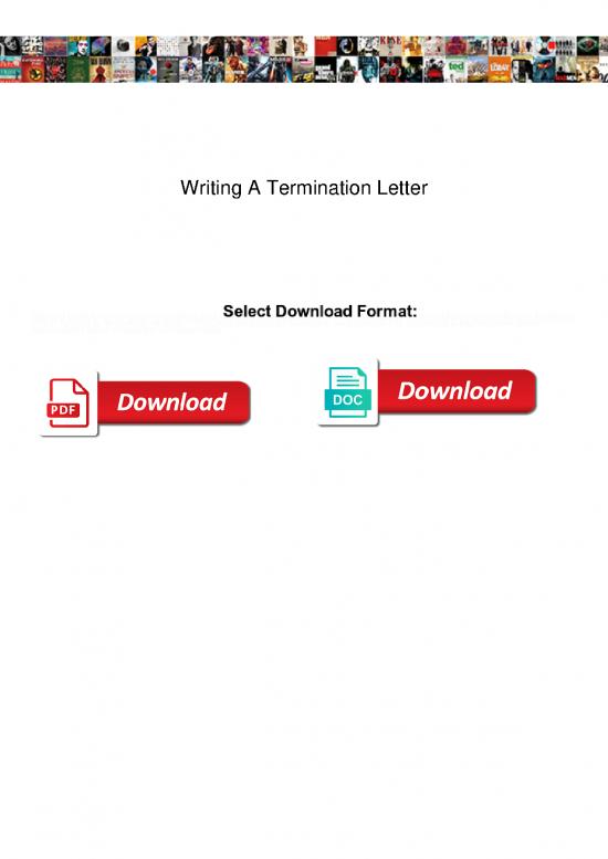 picture Letter Pdf 48409 | Writing A Termination Letter