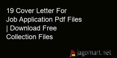 picture_19 Cover Letter For Job Application Pdf Files | Download Free Collection Files