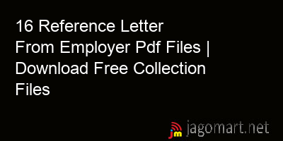 picture 16 Reference Letter From Employer Pdf Files | Download Free Collection Files