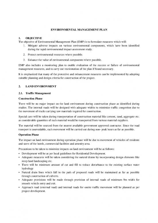picture Environmental Assessment Pdf 49676 | 01012015toefb6h2annexure Documentofemp