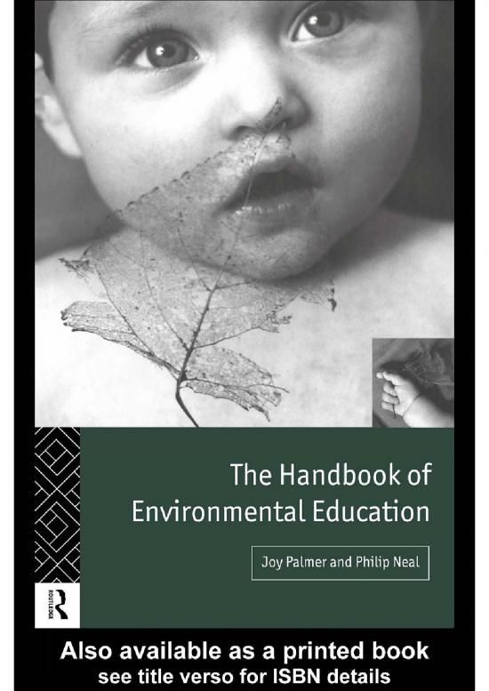 picture Environmental Education Pdf 49486 | 1375 Handbook  Environmental  Education