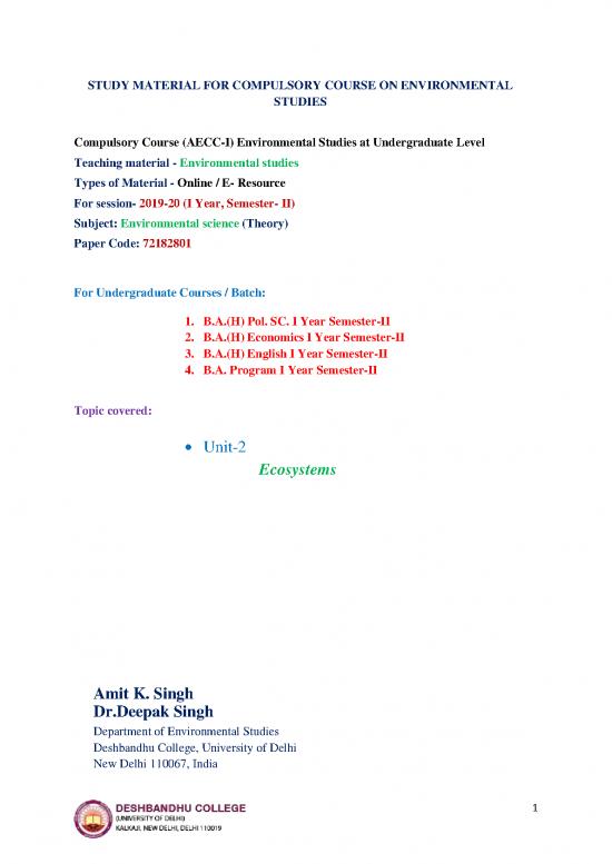 picture Types Of Aquatic Ecosystem Pdf 50526 | 1587401626 Ba(h) Psc Eco Eng Ba(p) Ii Ecosystem
