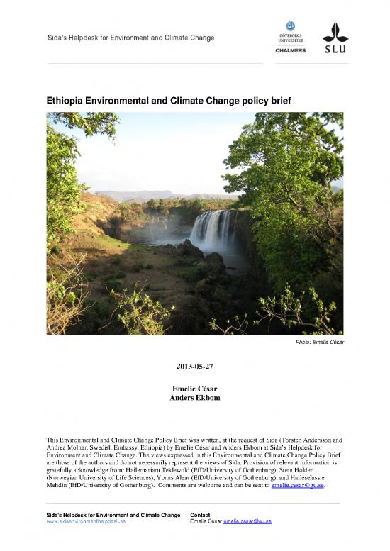 picture1_The Environment Pdf 50192 | 1683905 Ethiopia Environmental And Climate Change Policy Brief 2013