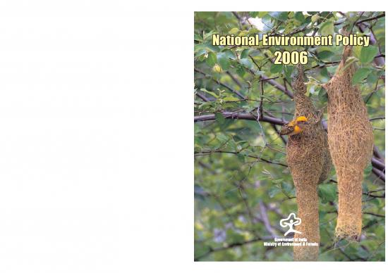 picture The Environment Pdf 49784 | 20190411103521431 National Environment Policy, 2006