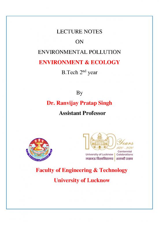 picture Environmental Pollution Notes Pdf 50894 | 202005012116016435ranvijay Pratap Singh Environmental Pollution