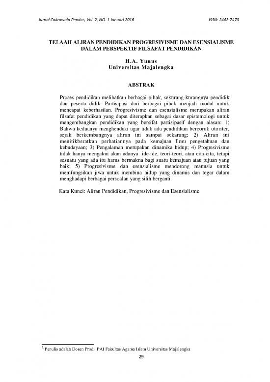 picture_Filsafat Ilmu Pdf 51365 | 266406 Telaah Aliran Pendidikan Progresivisme D 56195c6c