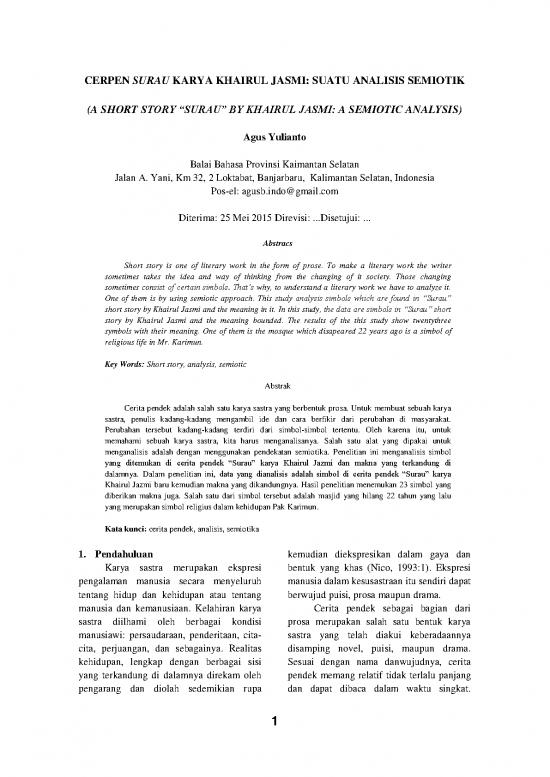picture1_Cerpen Pdf 51716 | 287924 Cerpen Surau Karya Khairul Jasmi Suatu A 657fc921