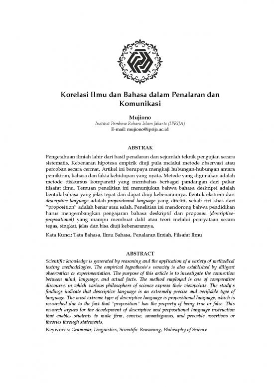 picture Filsafat Ilmu Pdf 51377 | 360006 Korelasi Ilmu Dan Bahasa Dalam Penalaran 8a71f81b