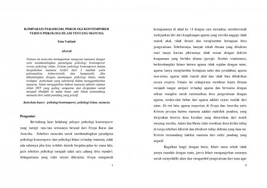 picture1_Psikologi Pdf 51390 | 99011 Id Komparasi Paradigma Psikologi Kontempore