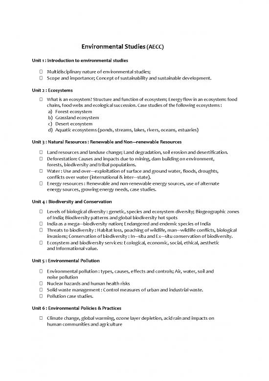 picture The Environment Pdf 50259 | Aecc Environmental Studies