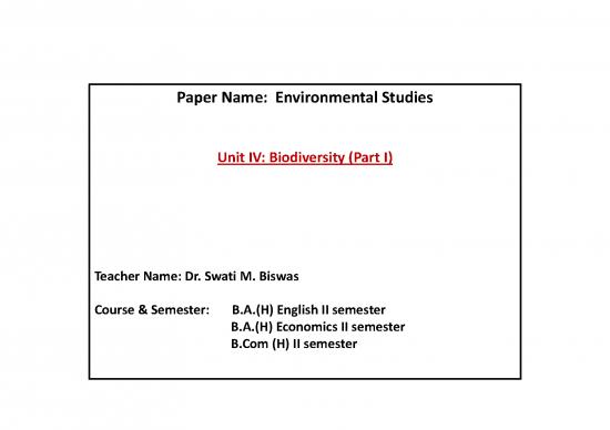picture Ecosystem In Environmental Studies Pdf 50388 | Biodiversity Part One