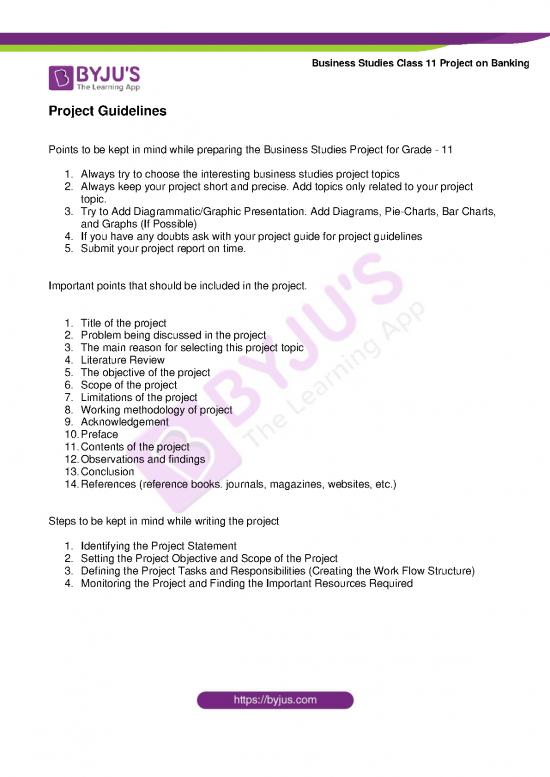 picture_Report Pdf 51010 | Business Studies Class 11 Project On Banking