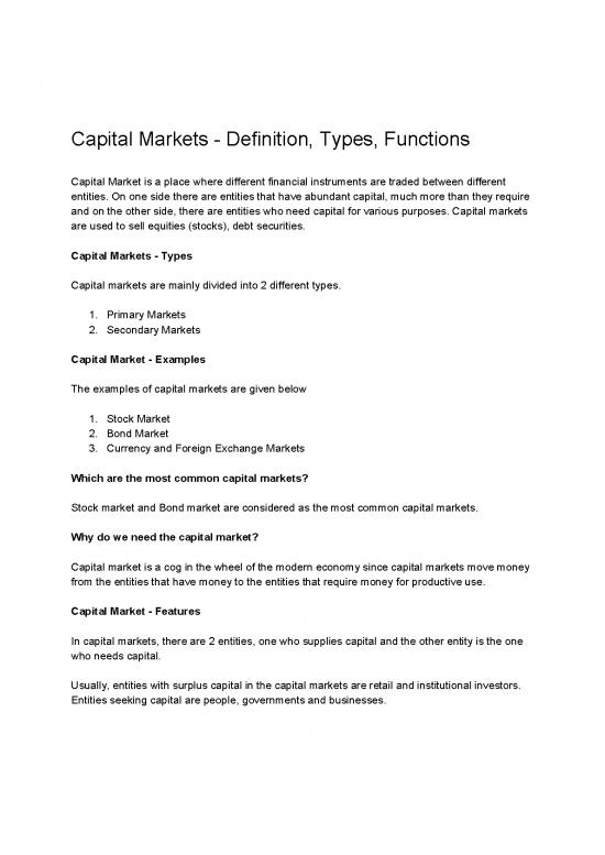 picture Money Pdf 51065 | Capital Markets