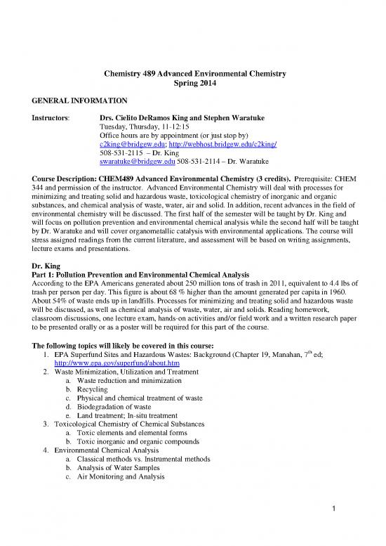 picture_Environmental Pollution Pdf 50308 | Chem 489 Spring 2014 Syllabus Mod