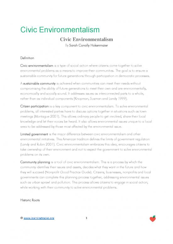 picture_Environmental Issues Pdf 49850 | Civic Environmentalism