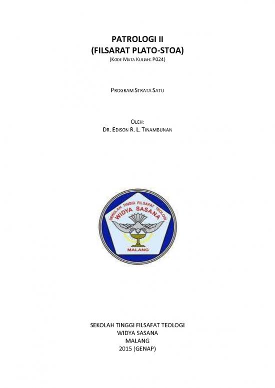 picture Filsafat Pdf 51621 | D4484c6d8cd86a6d92d4b7c4e3a6cc31 P  Filsafat Patrologi (2015)