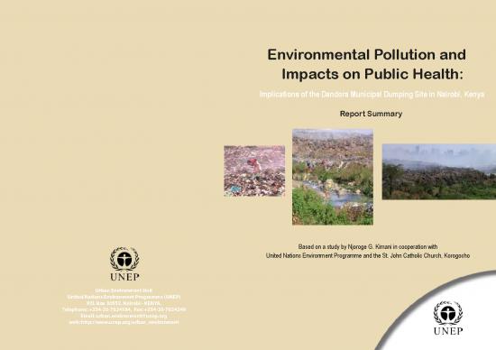 picture_The Environment Pdf 49707 | Dandorawastedump Reportsummary