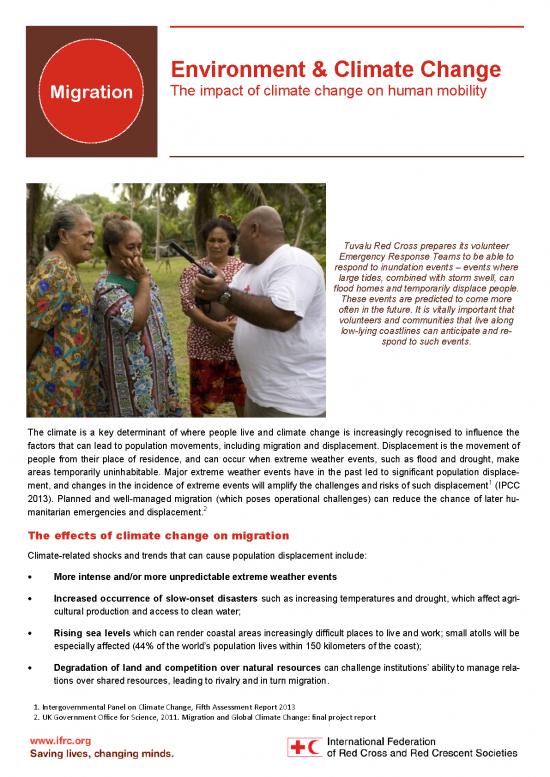 picture1_The Environment Pdf 50492 | Environment And Climate Change &ndash; The Impact Of Climate Change On Human Mobility