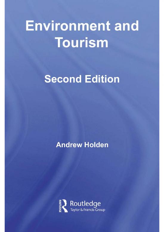 picture The Environment Pdf 49938 | Environment And Tourism (routledge(bookforg)