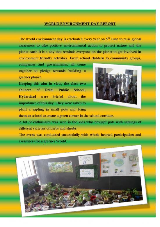 picture The Environment Pdf 50543 | Environment Day