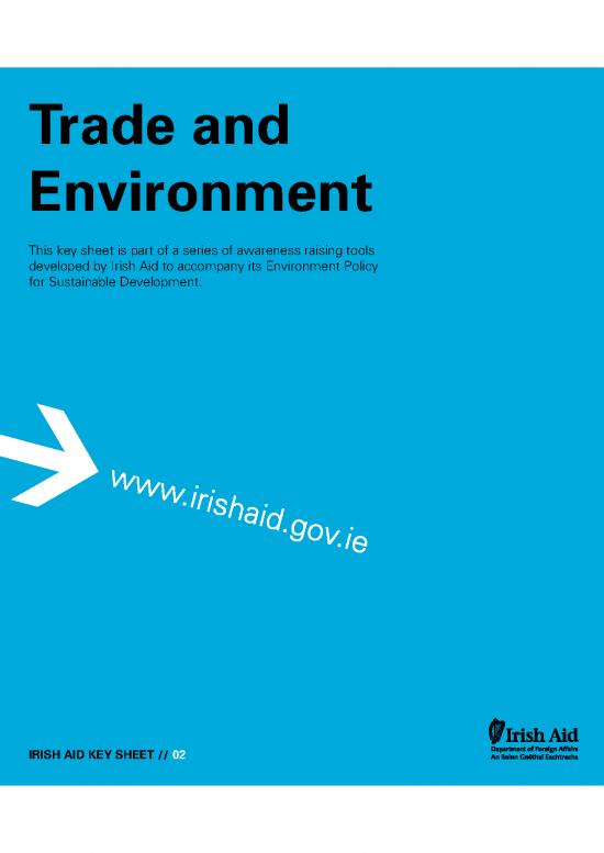 picture_The Environment Pdf 50831 | Environment Keysheet 2 Trade
