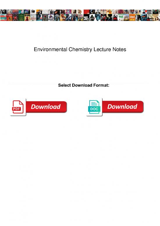 picture_Research Pdf 50035 | Environmental Chemistry Lecture Notes